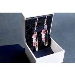 Star Fork Needle Earrings