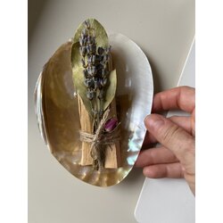 Palo Santo Sedef Tabak Set 