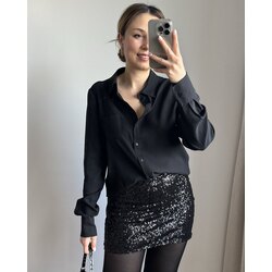 Siyah Pullu Etek