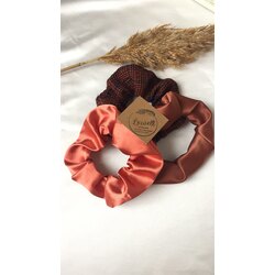 winter scrunchie set