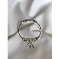 Gümüş Charm Bileklik