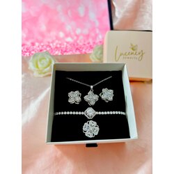 Yonca Stres Çarkı Lux Zirkon Özel Set