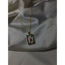 Symbol The Lovers Tarot Kolye