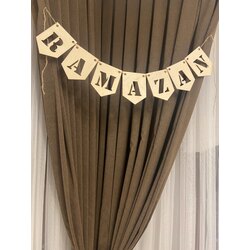 Ramazan Ahşap Flama 
