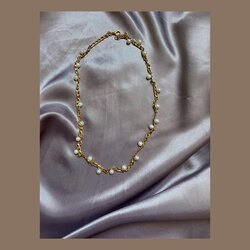 Gold İnci Choker