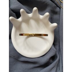 Cartier gold çelik bilezik 