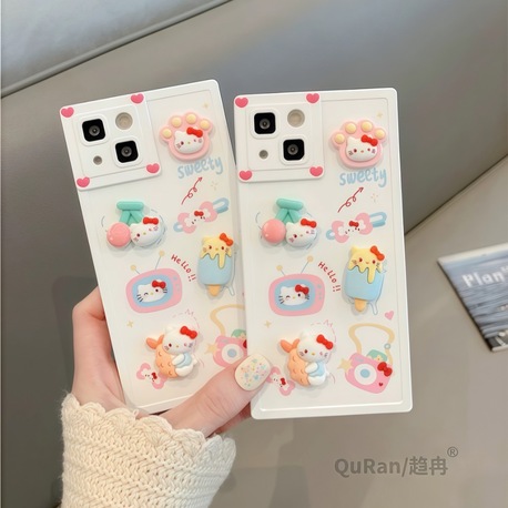 3 Boyutlu Hello Kitty Silikon Kılıfı