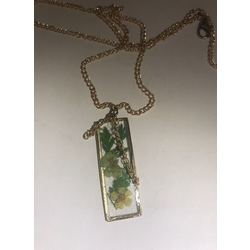 Gold Epoksi Kolye