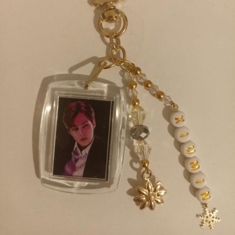 EXO Xiumin Çift Taraflı Anahtarlık
