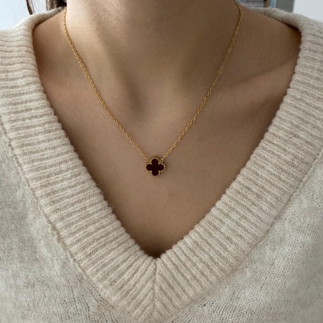 Lunière Clover Charm Kolye - Gold