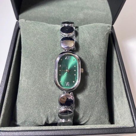 Emerald Shine Kadın Saat – Silver Green