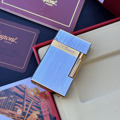 S.T. Dupont Ligne 2 Silver Gold