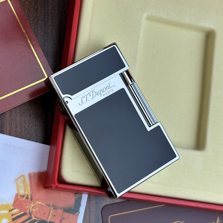 S.T. Dupont Ligne 2 Black Gümüş