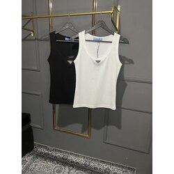 Prada Düz Kumaş Tank Top 
