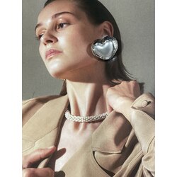 Celine Çelik Küpeler