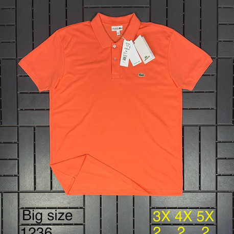 Polo Yaka (Geniş Kesim) Battal Boy (1236- Oranj)