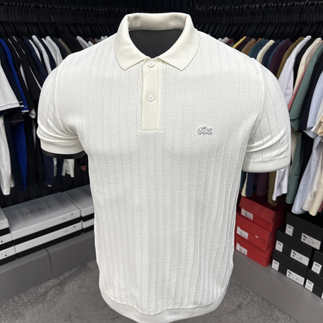 Detaylı Triko Polo Yaka (Beyaz -33049)