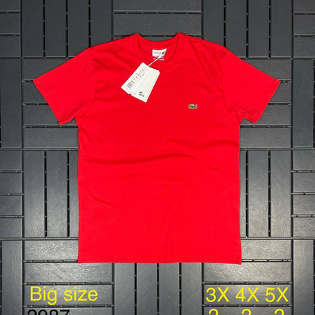 (Geniş Kesim) Battal Boy T-Shirt T-Shirt (2087-Kırmızı)