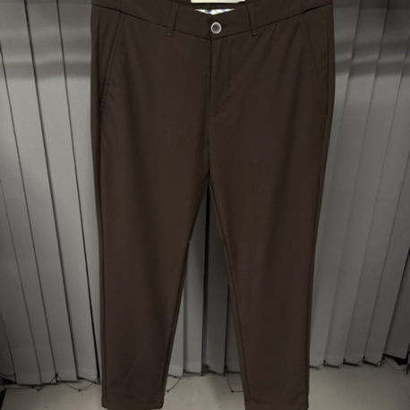 Premium Kırışmayan Kumaş Jogger Pantolon(1093-Kahve)