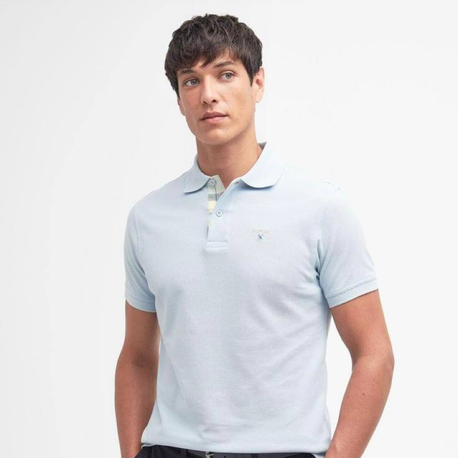Barbour Polo Yaka (10076-Buz mavisi)