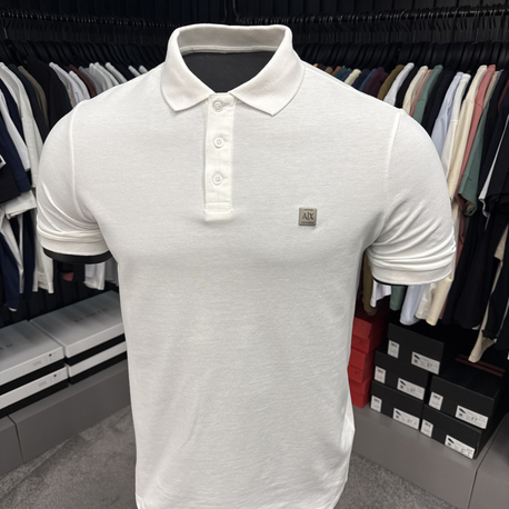 Armanı Exchange Polo Yaka (12758-Beyaz)