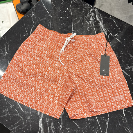 Armanı EXCHANGE Premium Deniz Şortu (5166-Oranj)