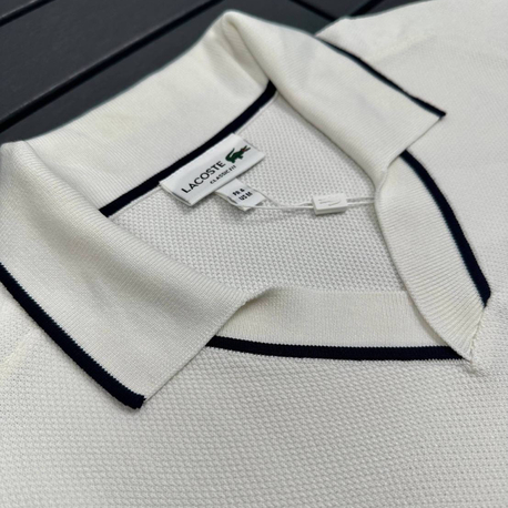V Yaka Triko Polo Yaka (33040-Beyaz)