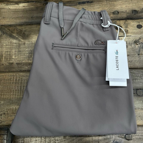 OUTLET ÜRÜNÜ Premium Kışlık Kırışmayan Kumaş Jogger Pantolon (Gri)