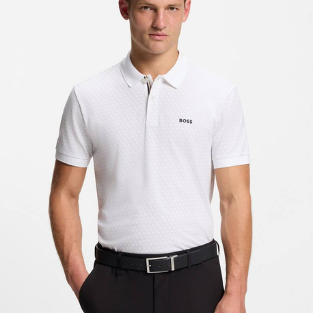 Boss Triko Polo Yaka (Lacivert-33057-Beyaz)