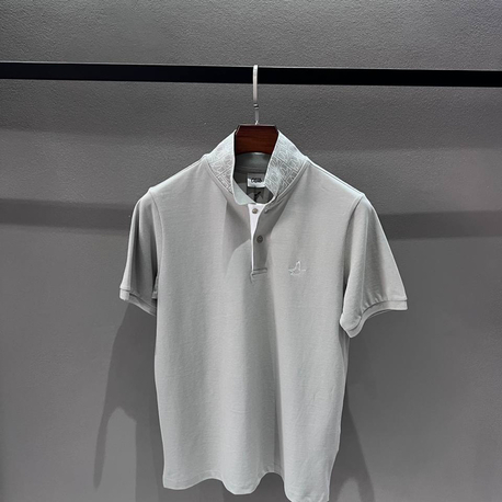YAKA DETAYLI POLO YAKA (251904-Gri)