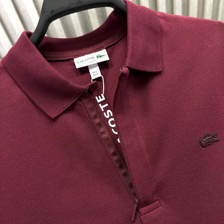 YARIM FERMUARLI POLO YAKA (1055- Bordo)