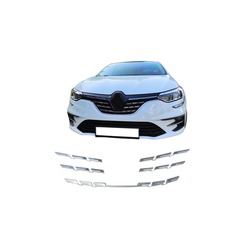 MEGANE 4 2021 SONRASI FAZ 2 ÖN PANJUR KROM 5 PARÇA  A+PLUS KALİTE