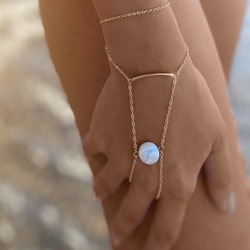 Mother of Pearl Handchain