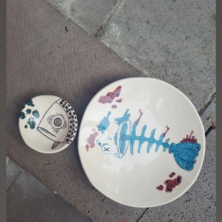 Kılçık Tabak 2 li