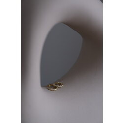 Minimal Halka Küpe Gold 
