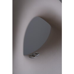Minimal Halka Küpe Silver 