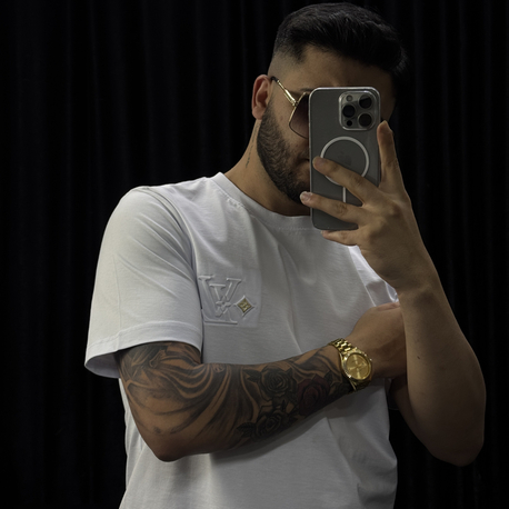PREMIUM BİSİKLET YAKA TİŞÖRT KOD (MAN135) 