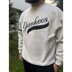 Baskılı Bej Sweatshirt