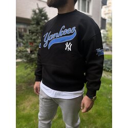Baskılı Siyah Sweatshirt