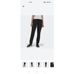 Adidas XS Siyah-Beyaz Kadin Eşofman Altı 