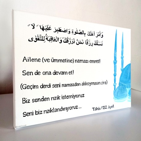 NAMAZ (TÂHÂ, 132.AYET)