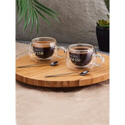 Perotti 2li Double Espresso Cam Kupa 160ML