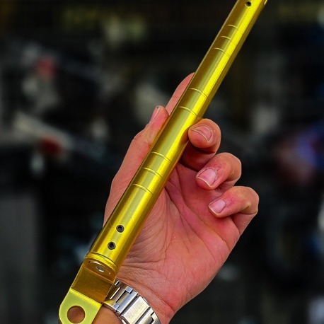 Universal Ayna Bağlantılı Gidon Bar (Gold)