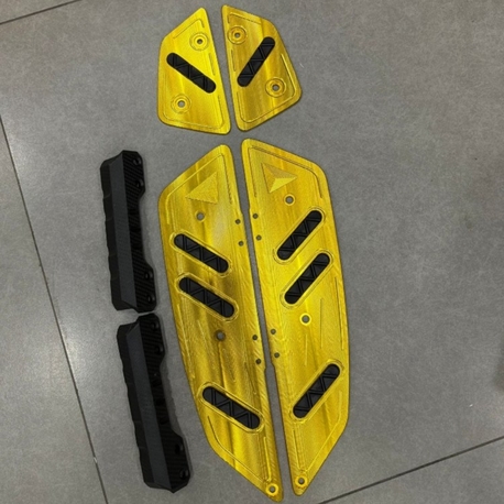 Pcx 2025 Metal Paspas Gold