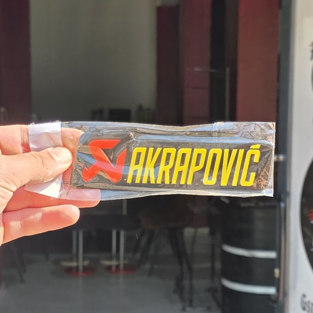 AKRAPOVİÇ METAL ARMA 