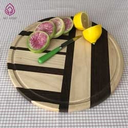 MCT Ahşap - Wenge & Dişbudak Masif Ahşap Sunum ve Pizza Tahtası 711Q