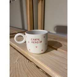 Canım Kendim yazılı bardak