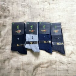 4’lü Erkek Bambu Dikişsiz Premium Çorap 