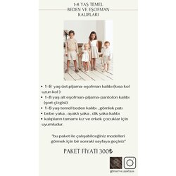 1-8 YAŞ ÇOCUK TEMEL KALIP