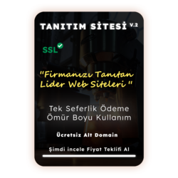 Tanıtım Sitesi v2